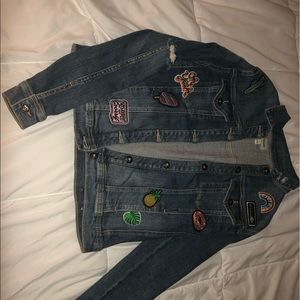 LA Style Jean Distressed Jacket